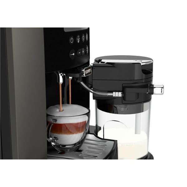 Krups EA819E10 automatisk kaffemaskin - Tenngrå - Espresso - 15 bar