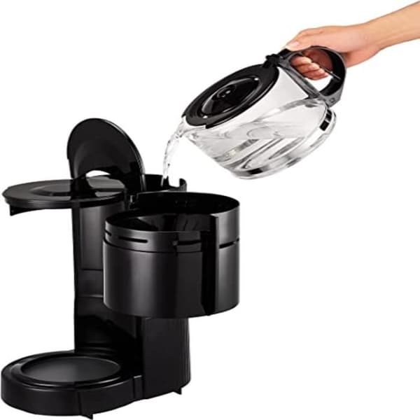 Kaffebryggare - TEFAL - CM1218DE - Svart - Filter - 1,1 liter - 1,5 kg