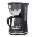 Miniatyrbild 1 av 6: Filterkaffebryggare - MUSE - MS220DG - 10 koppar - 1000W - Grå/Inox