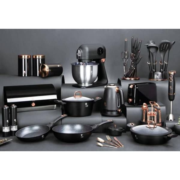 Moka-kanna - BERLINGERHAUS - BH-8562 - 9 koppar - Aluminium - Kompatibel med gas, el, keramik