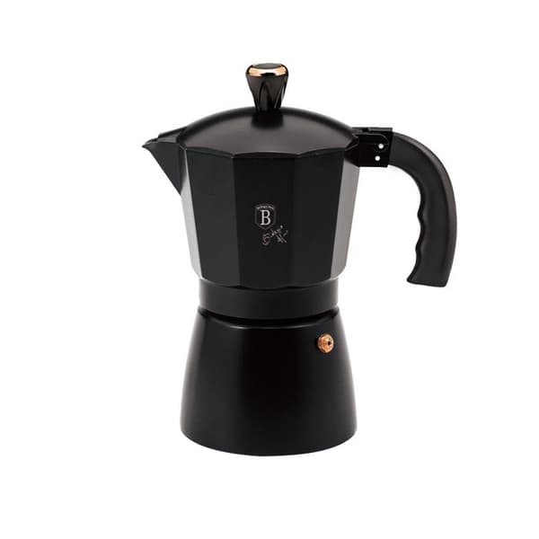 Moka-kanna - BERLINGERHAUS - BH-8562 - 9 koppar - Aluminium - Kompatibel med gas, el, keramik