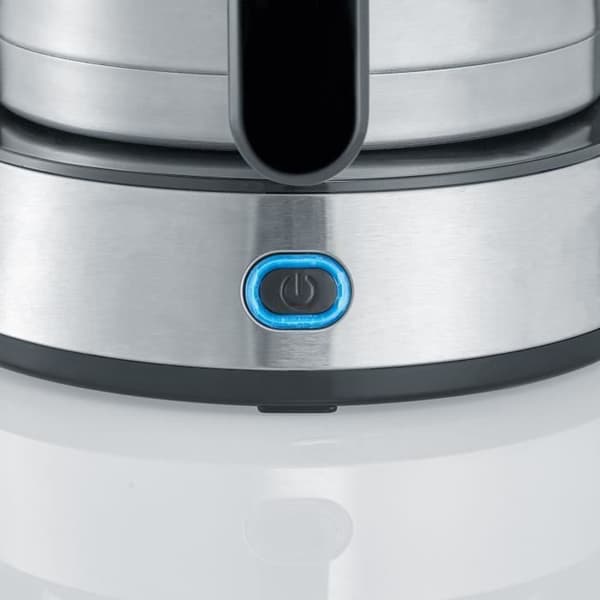 SEVERIN KA4845 isolerad filterkaffebryggare - 8 koppar - 1 L - 1 000 W - Aromaväljare - Rostfritt stål/Svart