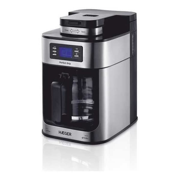 Elektrisk kaffebryggare - Haeger - Perfect Drip - 1,2 L - 1050W - Anti-droppsystem