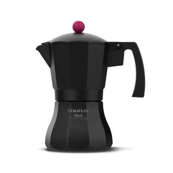 Italiensk kaffebryggare Taurus KCP90012I 12T svart aluminium (12 koppar)