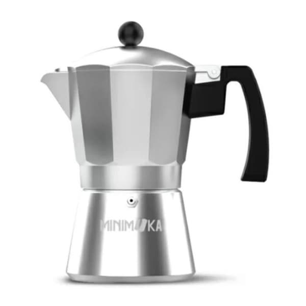 Italiensk kaffebryggare Taurus KCP9006 6T Aluminium Silvergrå 6 koppar
