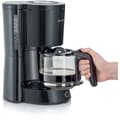 Miniatyrbild 1 av 5: SEVERIN KA4815 Filter Kaffebryggare - Svart - 1000 W - 1,4 L - Upp till 10 koppar
