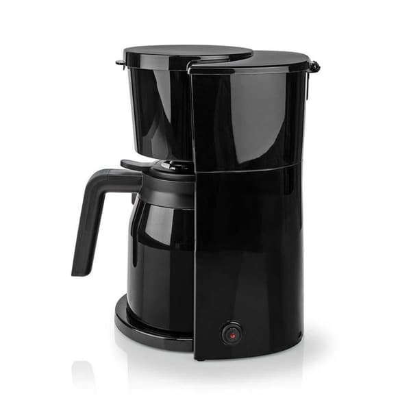 NEDIS Kaffemaskin 1L 8 Koppar Svart