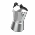 Miniatyrbild 3 av 3: Italiensk kaffebryggare Taurus KCP9009 9T MINI MOKA Silver Aluminium (9 koppar)
