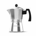 Miniatyrbild 1 av 3: Italiensk kaffebryggare Taurus KCP9009 9T MINI MOKA Silver Aluminium (9 koppar)