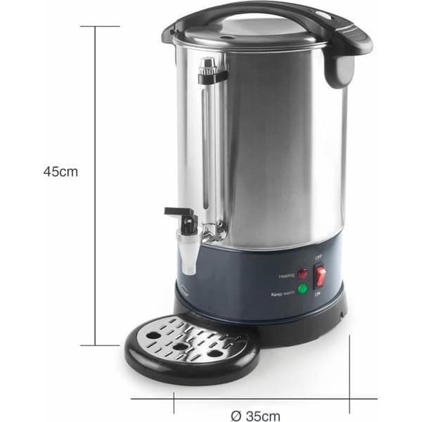 Högkvalitativ kaffekanna av rostfritt stål - LACOR 69486