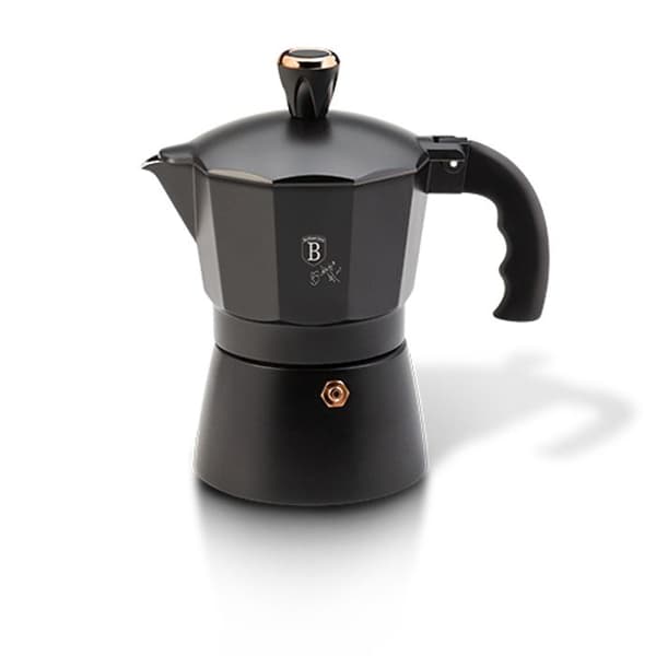 BERLINGERHAUS Kollektion Black Rose espressokanna 6 koppar BH-8561