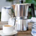 Miniatyrbild 3 av 6: Italiensk kaffebryggare - BRA 8542 - 9 koppar - Aluminium - Silver - Passar alla typer av kök