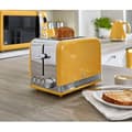 Miniatyrbild 2 av 6: Retro Set Petit-Frukost Vattenkokare 1,8L Trådlös, Brödrost 2 Stora Skivor SWAN STP7050YELNEU 850W Gul 57928