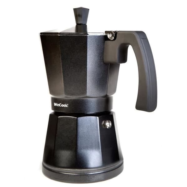 Expresso kaffebryggare - Wecook - Luccia - Aluminium - 12 koppar - Induktionskompatibel