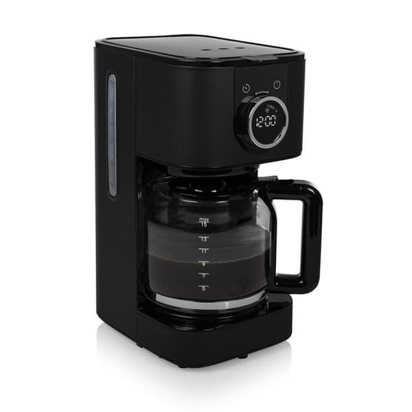 Princess Moment 246060 Kaffebryggare - 10 appar kontrollerade - 1,5 L - 900 W - Med gratis app - Svart