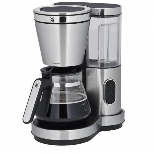 WMF Lono Aroma filterkaffebryggare - 10 koppar - Malet kaffe - Svart, Silver