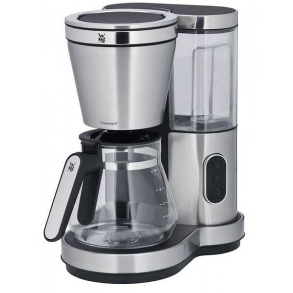 WMF Lono Aroma filterkaffebryggare - 10 koppar - Malet kaffe - Svart, Silver