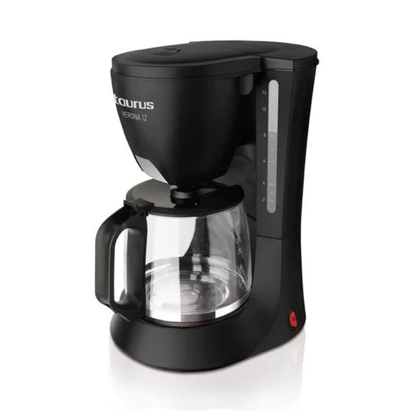 TAURUS Verona 12 filterkaffebryggare - 680W - 1,2L - 12 koppar - Antidroppsystem - Automatisk avstängning