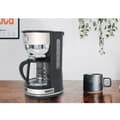 Miniatyrbild 3 av 6: Filterkaffemaskin - MUSE - MS220SC - 10 koppar - 1000W - Kräm/Inox