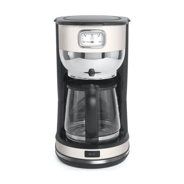 Filterkaffemaskin - MUSE - MS220SC - 10 koppar - 1000W - Kräm/Inox