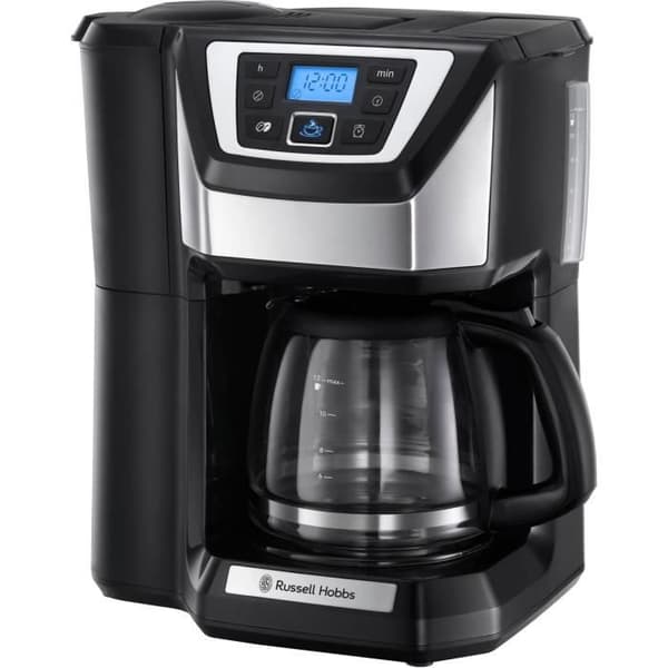 RUSSELL HOBBS 22000-56 Chester halvautomatisk droppkaffebryggare, kaffekvarn, ultratyst