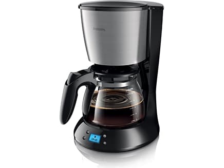 Philips Daily Collection HD7459/20 Kahvinkeitin, Suodatinkahvinkeitin, 1,2 L, Jauhettu kahvi, 1000 W, Musta, Metallinen