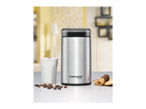 Rommelsbacher EKM 100 - Kaffekvarn - 200 W - rostfritt stål