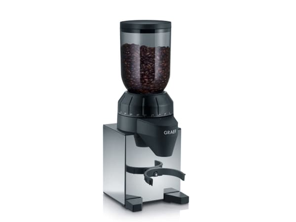 Graef CM820EU CM820EU kaffekvern rustfritt stål, svart stål konisk kvern