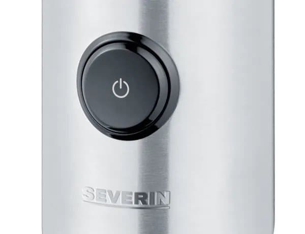SEVERIN KM 3879 - Krydder/kaffe-kvern - 150 W - børstet rustfritt stål / svart