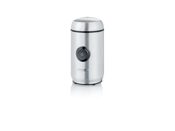 SEVERIN KM 3879 - Krydder/kaffe-kvern - 150 W - børstet rustfritt stål / svart