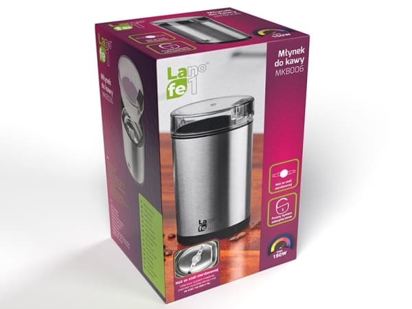 Kahvimylly Kahvimylly Lafe LAFE COFFEE GRINDER MKB006 Inox
