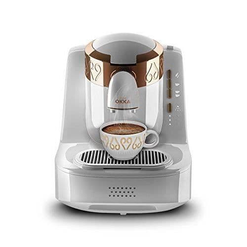 Kaffemaskin - Arzum - OK001w - Aluminium - Vit - 350ml