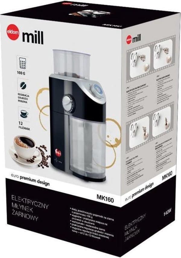 Eldom MK160 MILL elektrisk kaffekvarn