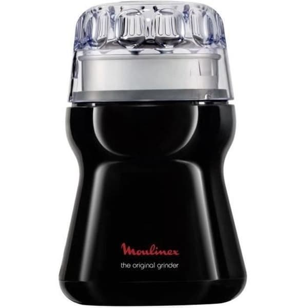 MOULINEX - Kaffekvarn - 180W - Delhi - svart - AR110830 Svart, Transparent