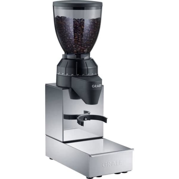 Graef CM850EU CM850EU Kaffekvarn rostfritt stål, konisk kvarn i svart stål