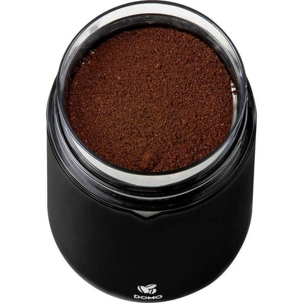 Elektrisk kaffekvarn - DOMO - DO712K - 150 W - Kapacitet: 70 g - Burr kvarnmekanism