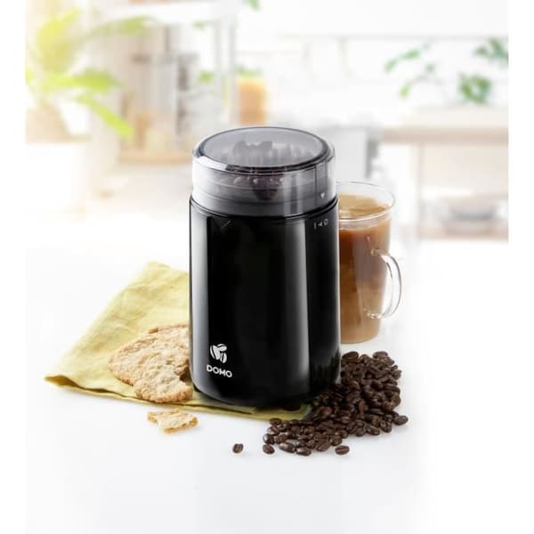 Elektrisk kaffekvarn - DOMO - DO712K - 150 W - Kapacitet: 70 g - Burr kvarnmekanism