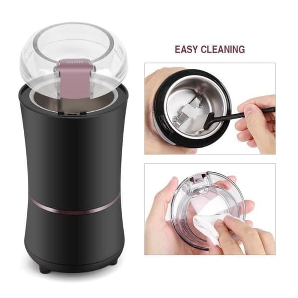 Elektrisk kaffekvarn - Kaffekorns kryddkvarn - Svart - 400W