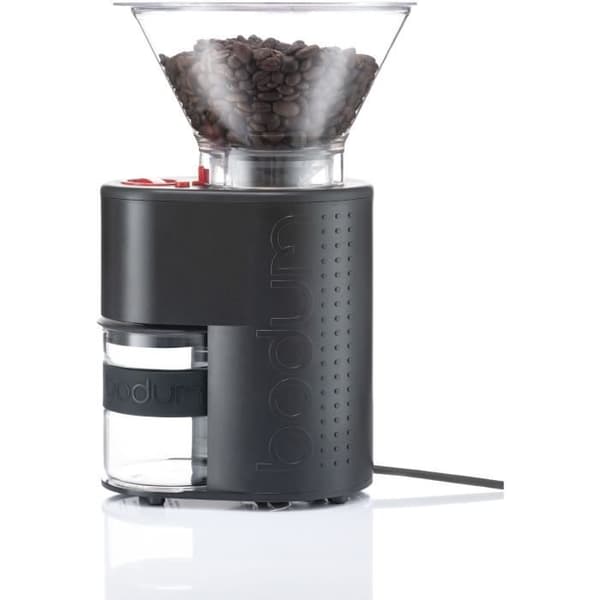 Elektrisk kaffekvarn - BODUM - BISTRO 10903-01EURO-3 - Slipskiva i rostfritt stål