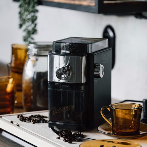 Elektrisk Kaffekvern med 300W – Justerbar Maling og 250g Kapasitet