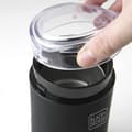 Miniatyrbild 3 av 4: Kaffekvarn - BLACK+DECKER - BXCG150E - 150W - 50g tank - Rostfritt stål