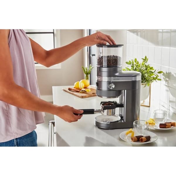 Kitchenaid kaffekvarn 340g 240w tenngrå - 5kcg8433ems