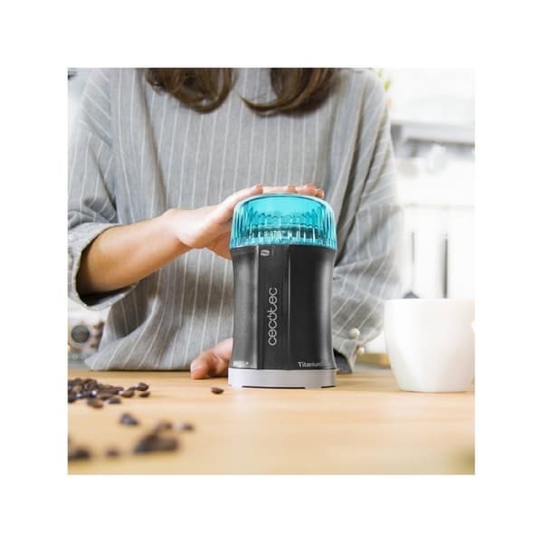 Cecotec 200 Mill Titanmill Elektrisk Kaffekværn Blå One Size / EU Plug