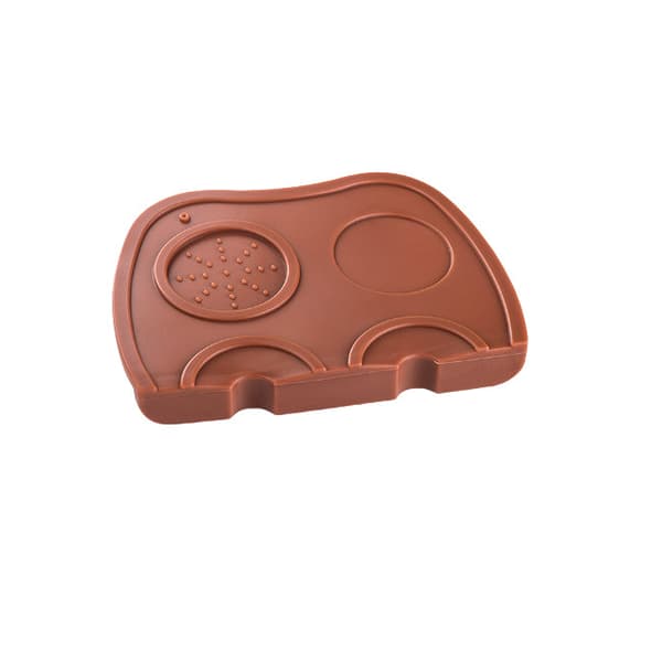 INF Silikon kaffetampermatte, anti-skli espresso tampingspute