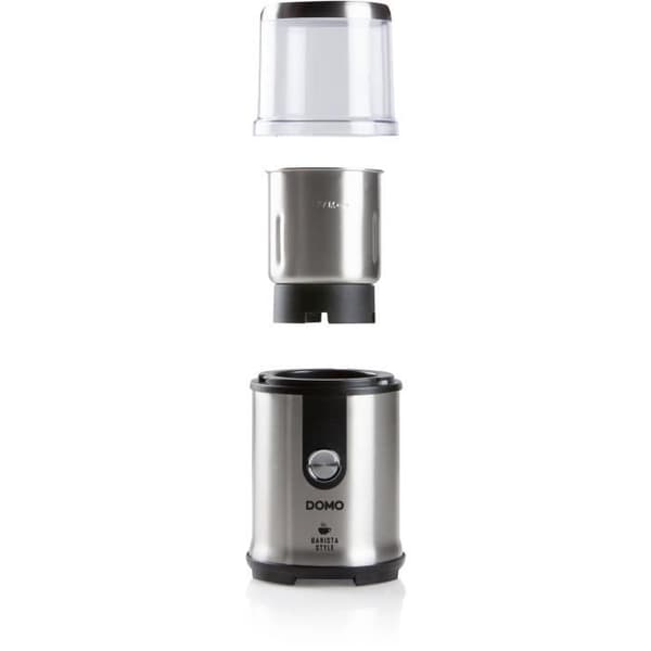 Elektrisk kaffekvarn - DOMO - DO723K - 300 W - Kapacitet: 110 g - Malmekanism med grader