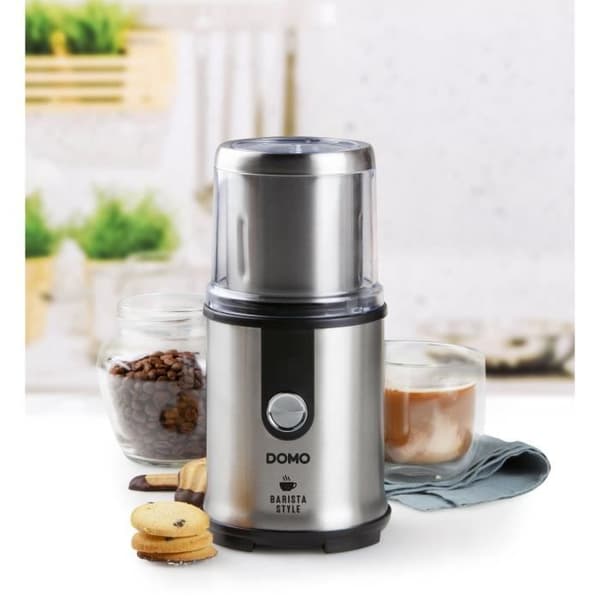 Elektrisk kaffekvarn - DOMO - DO723K - 300 W - Kapacitet: 110 g - Malmekanism med grader