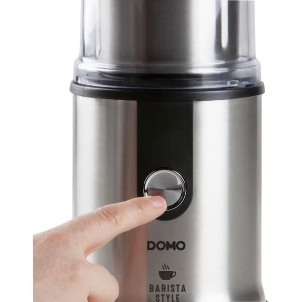 Elektrisk kaffekvarn - DOMO - DO723K - 300 W - Kapacitet: 110 g - Malmekanism med grader