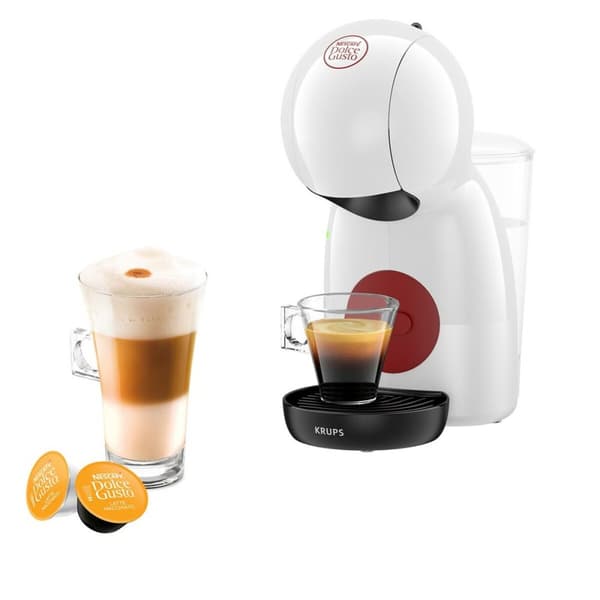 Kapselkaffemaskine Krups KP1A3110 Hvid 1600 W 15 bar 0,8 L