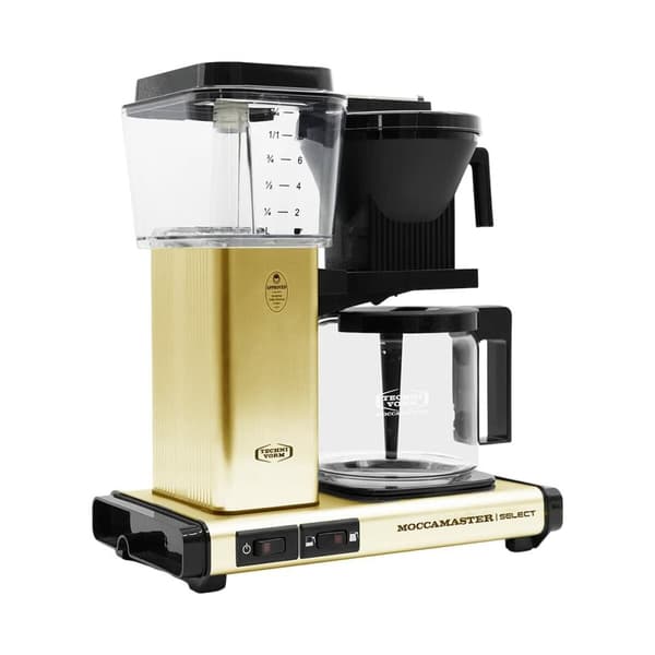 Suodatinkahvinkeitin Moccamaster KBG 741 AO Valkoinen Messinki 1,25 L