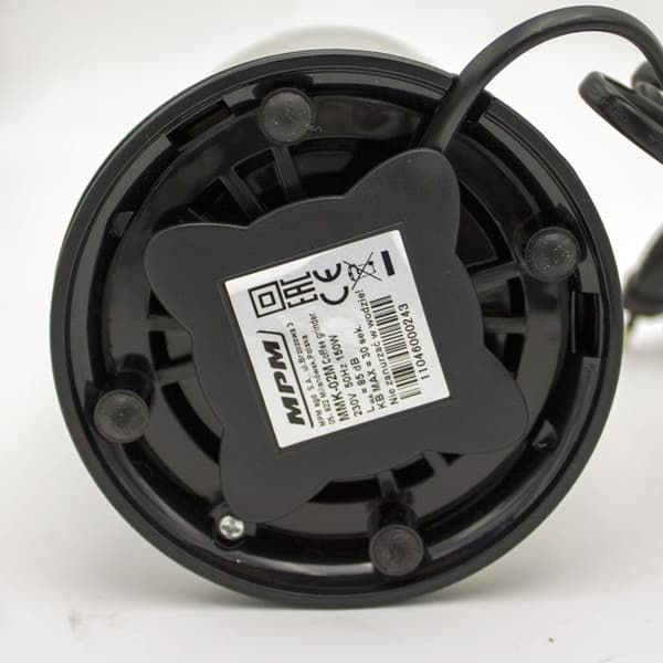 Kaffekvarn - MPM - MMK-02M - Rostfritt stål - 50g kapacitet - 150W effekt